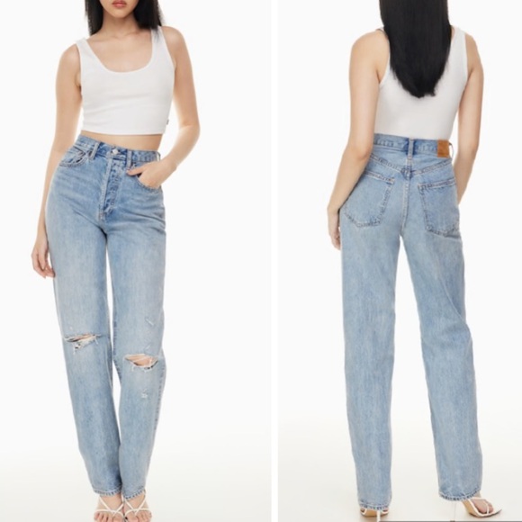 Aritzia Denim - Aritzia Denim Forum The Joni High Rise Loose